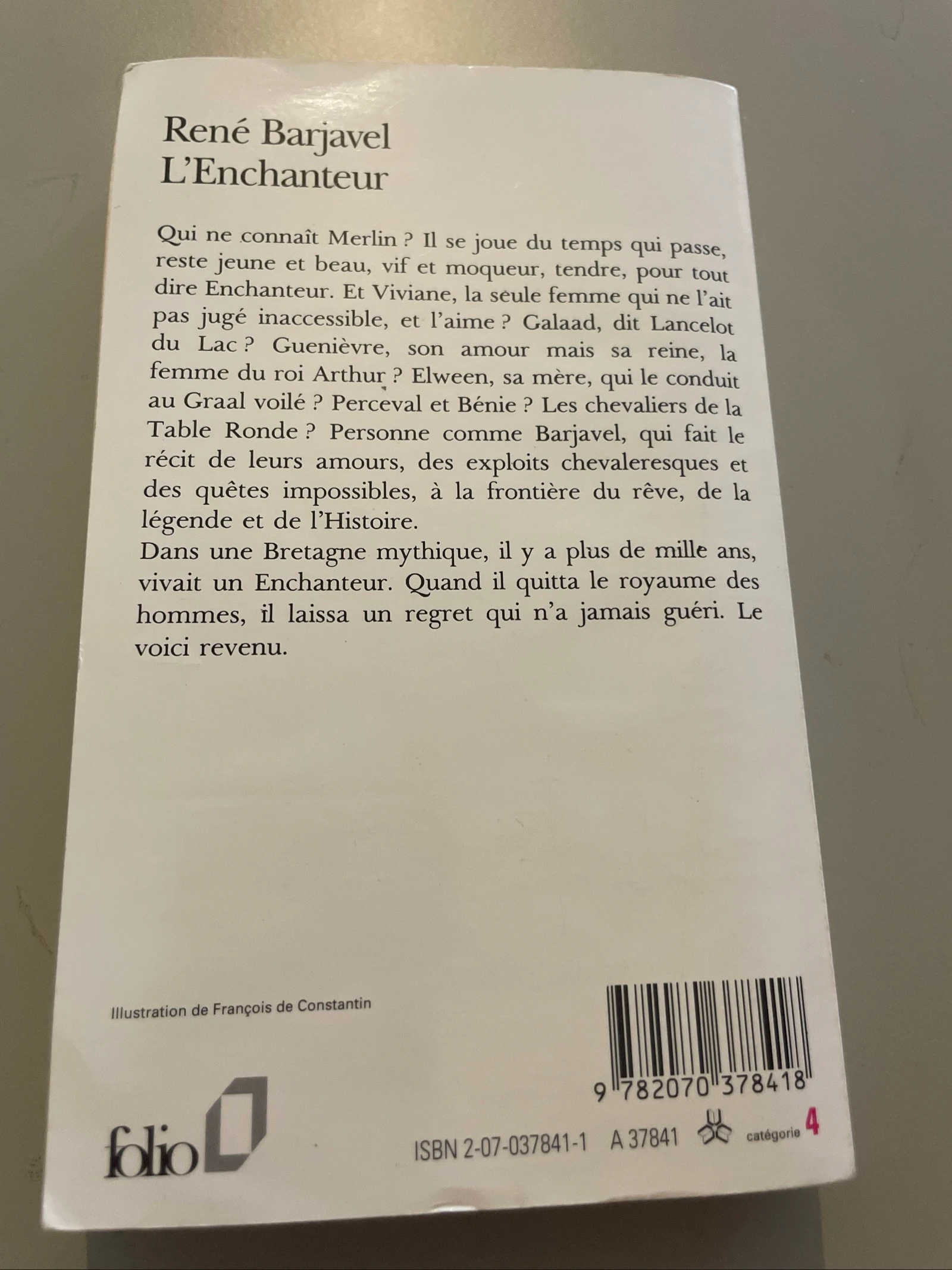De tovenaar / rené Barjavel / folio zakformaat – photo 2